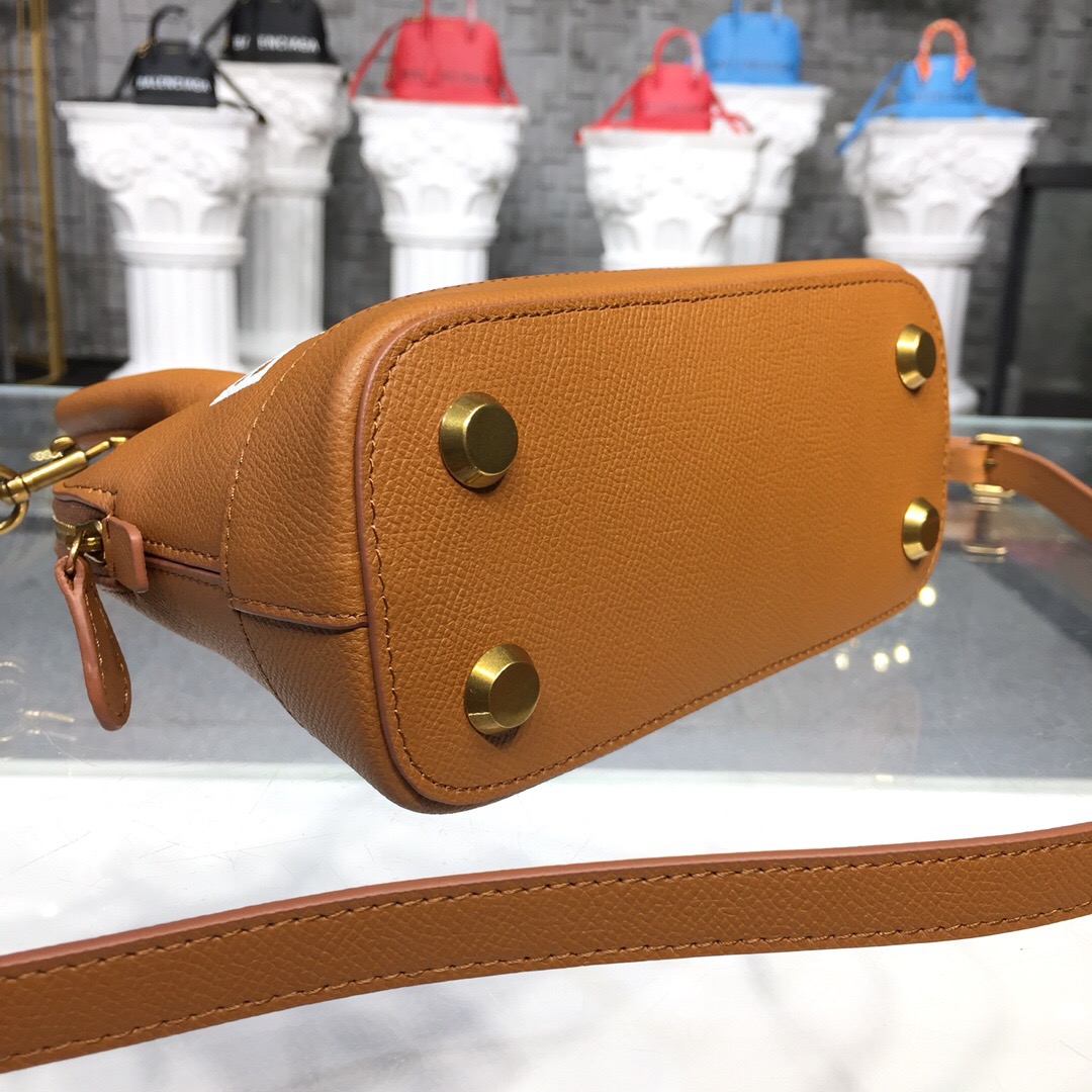 VILLE TOP HANDLE XXS, Small graffiti logo calfskin bag, BALENCIAGA HANDBAG