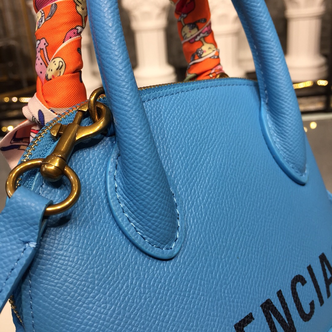 VILLE TOP HANDLE XXS, Small graffiti logo calfskin bag, BALENCIAGA HANDBAG