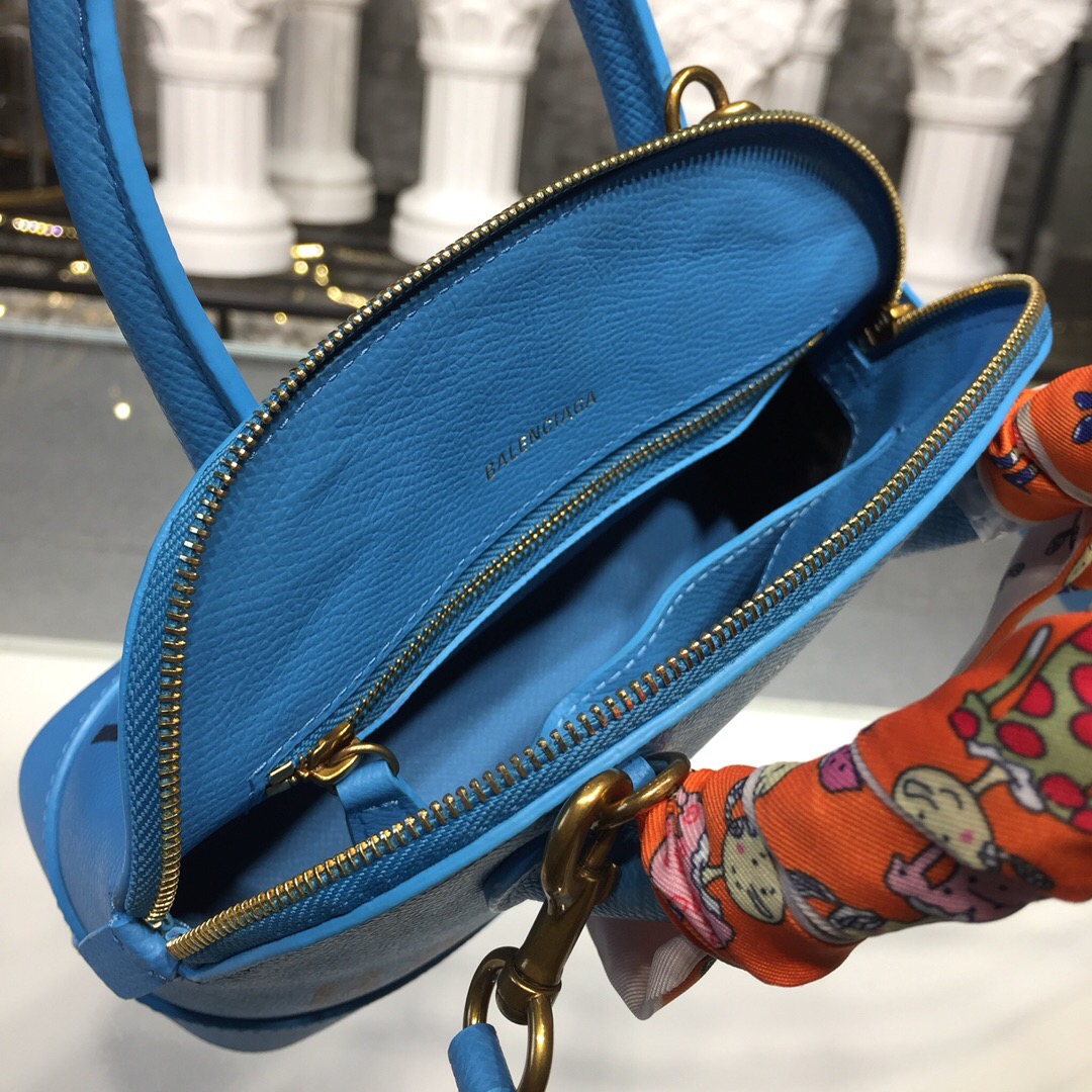 VILLE TOP HANDLE XXS, Small graffiti logo calfskin bag, BALENCIAGA HANDBAG