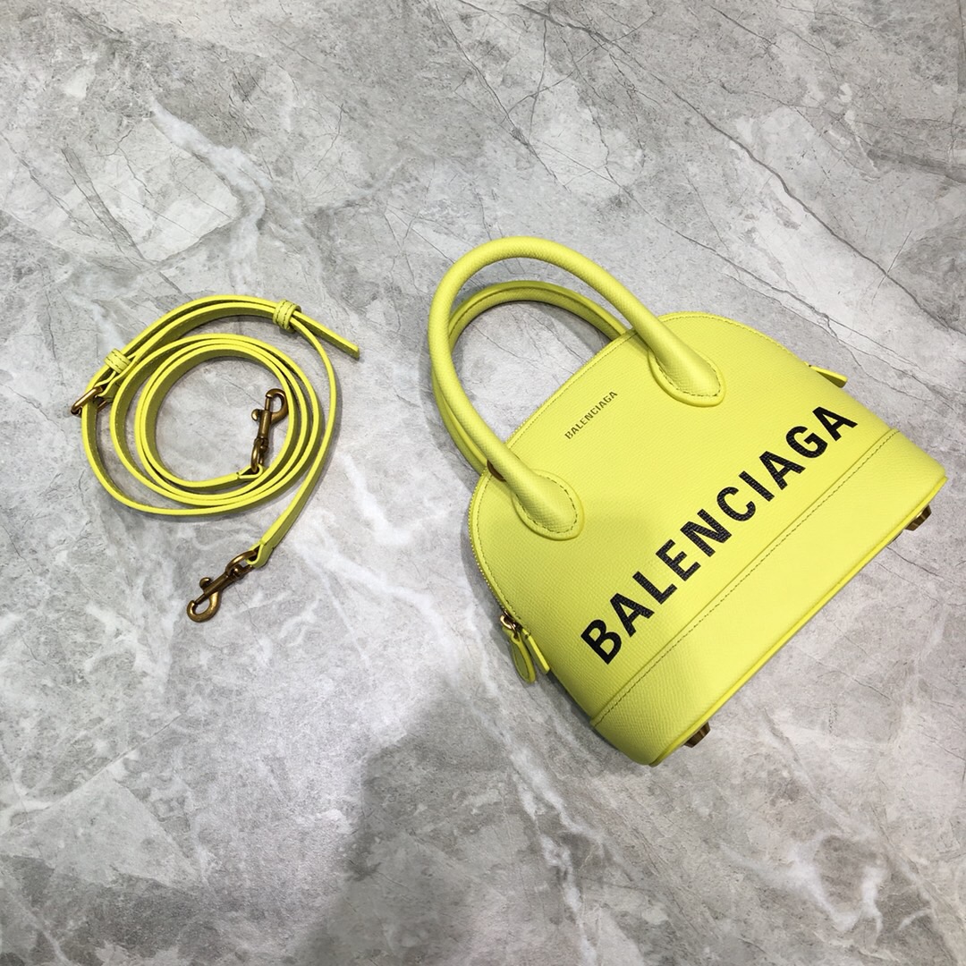 VILLE TOP HANDLE XXS, Small graffiti logo calfskin bag, BALENCIAGA HANDBAG