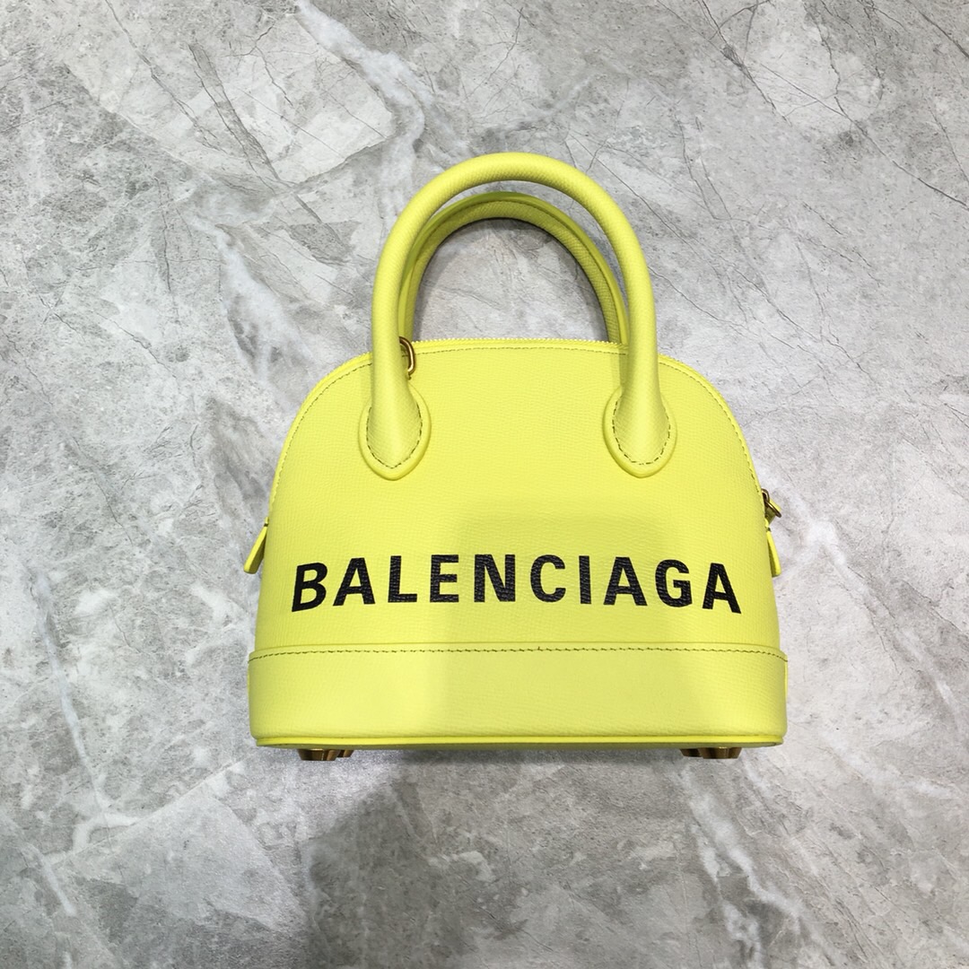 VILLE TOP HANDLE XXS, Small graffiti logo calfskin bag, BALENCIAGA HANDBAG
