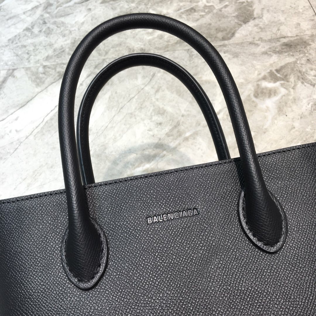 VILLE TOTE XXS, Handle Bag in white small grain leather, BALENCIAGA HANDBAG
