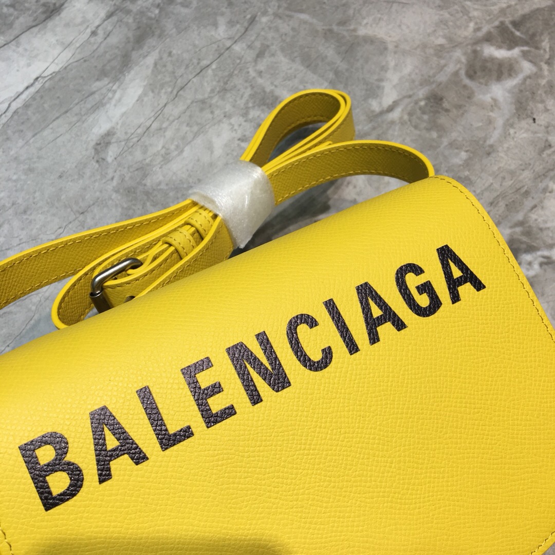 VILLE DAY BAG XS, Small grained calfskin bag with printed hand drawn Balenciaga logo, BALENCIAGA HANDBAG