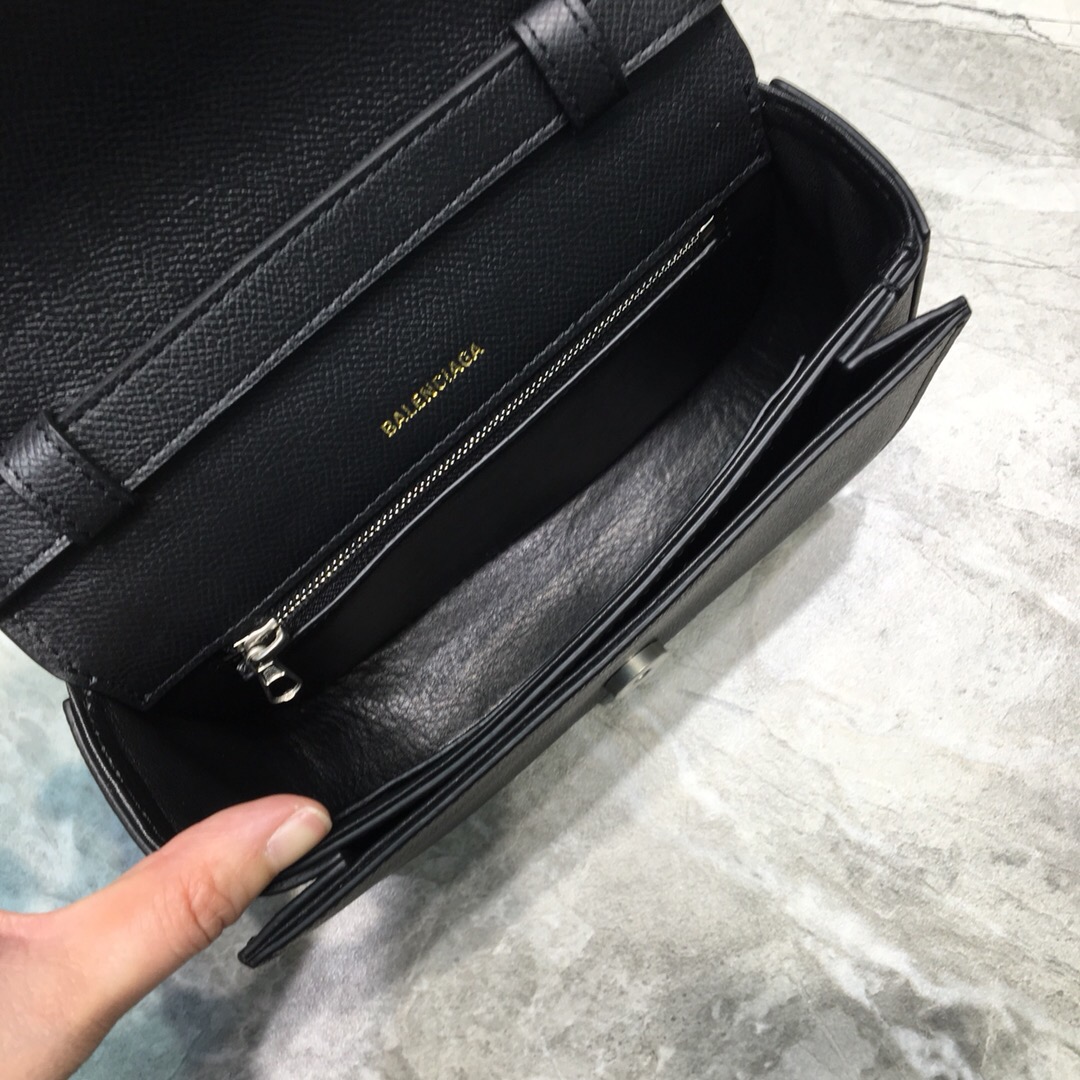 VILLE DAY BAG XS, Small grained calfskin bag with printed hand drawn Balenciaga logo, BALENCIAGA HANDBAG