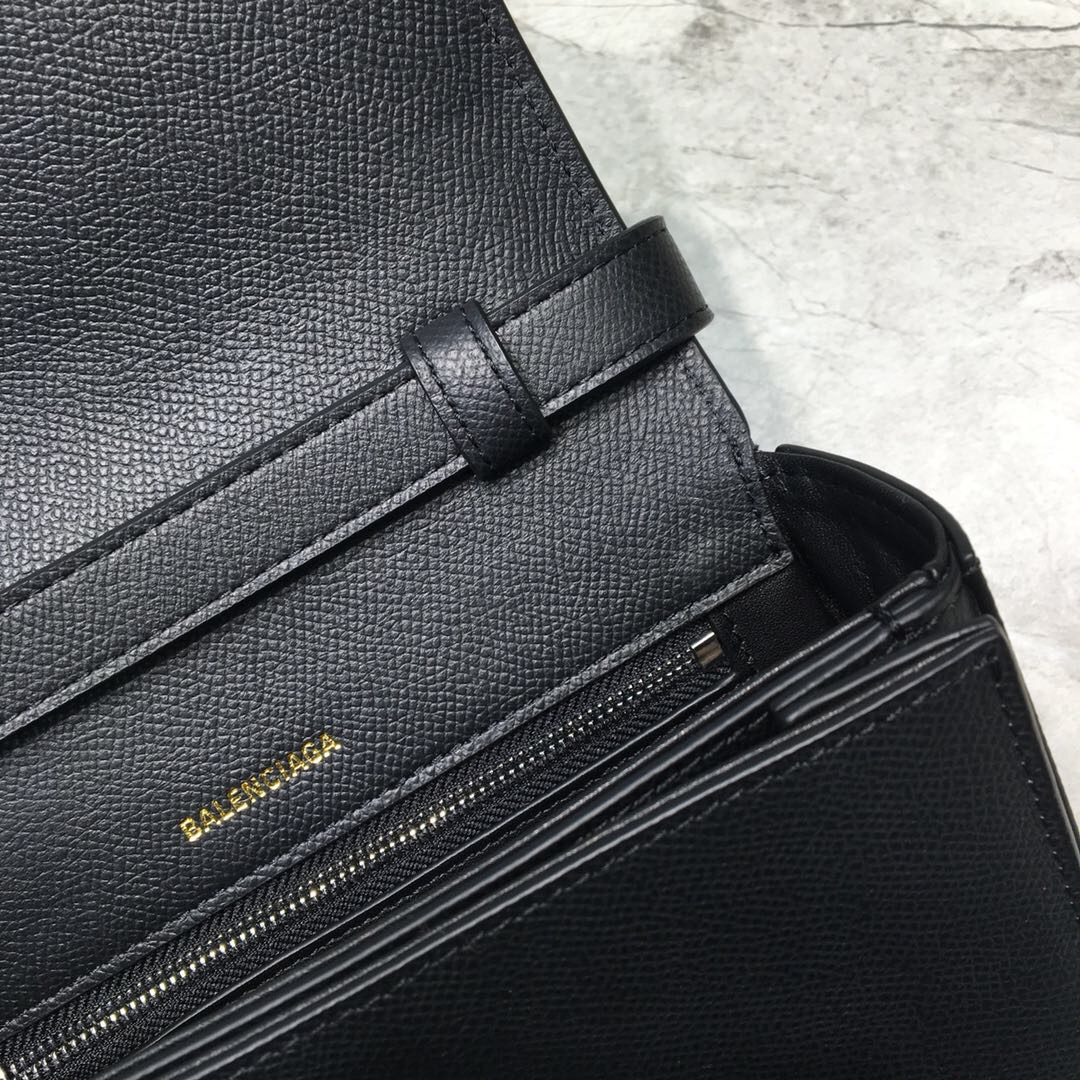 VILLE DAY BAG XS, Small grained calfskin bag with printed hand drawn Balenciaga logo, BALENCIAGA HANDBAG