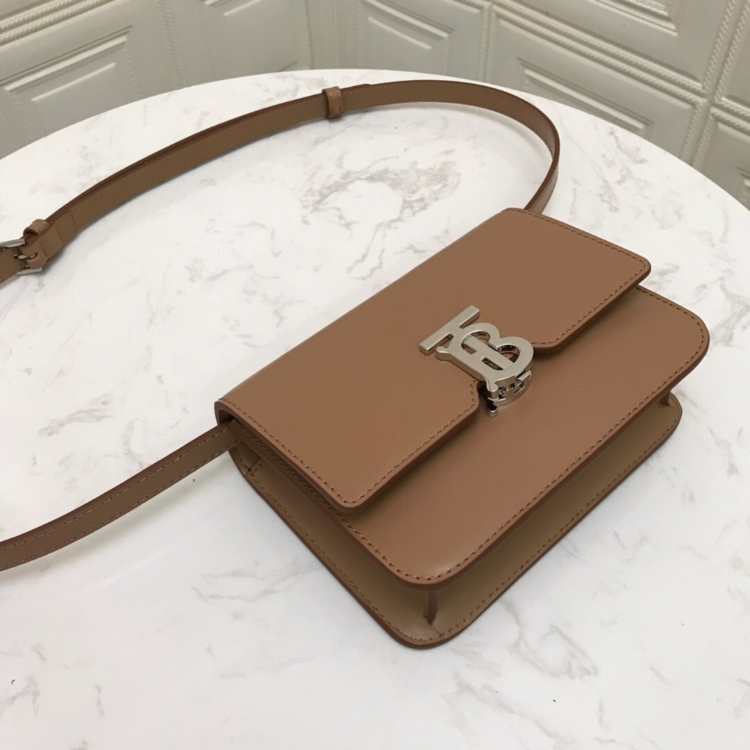 80167981 Mini Leather TB Bag, BURBERRY BAGS