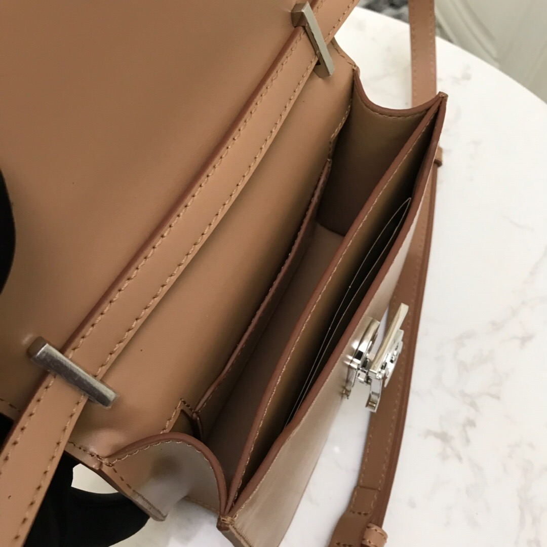 80167981 Mini Leather TB Bag, BURBERRY BAGS