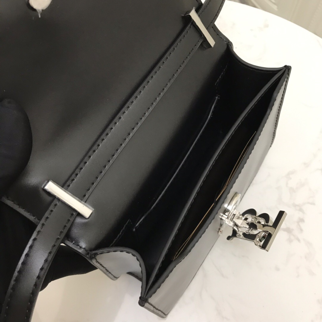 80167981 Mini Leather TB Bag, BURBERRY BAGS