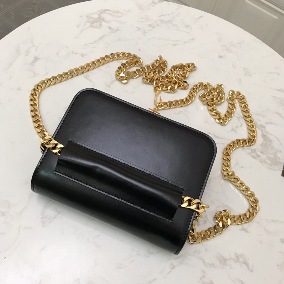 80122001 Belted Leather TB Bag, BURBERRY BAGS