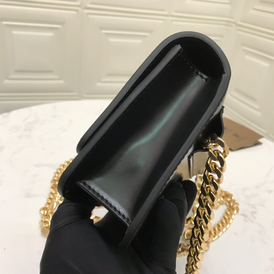 80122001 Belted Leather TB Bag, BURBERRY BAGS