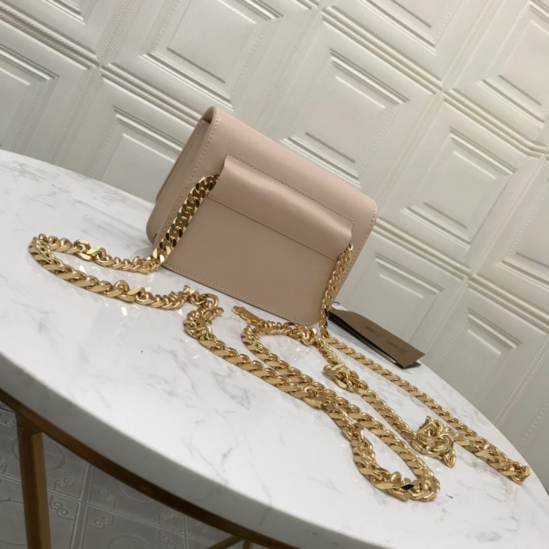 80122001 Belted Leather TB Bag, BURBERRY BAGS