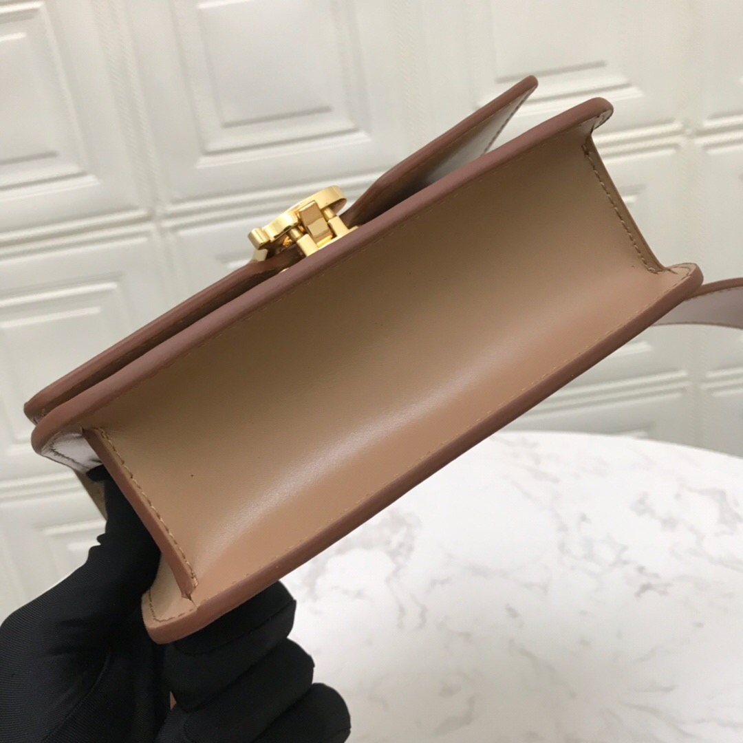 80122051 Belted Leather TB Bag, BURBERRY BAGS