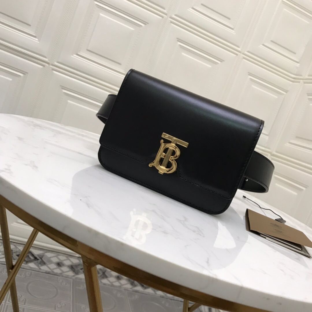 80122051 Belted Leather TB Bag, BURBERRY BAGS