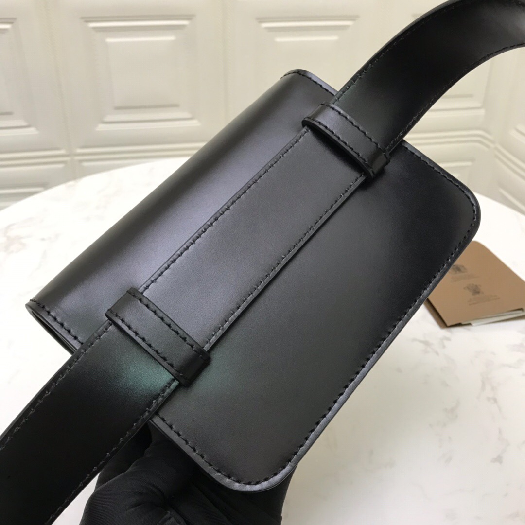 80122051 Belted Leather TB Bag, BURBERRY BAGS
