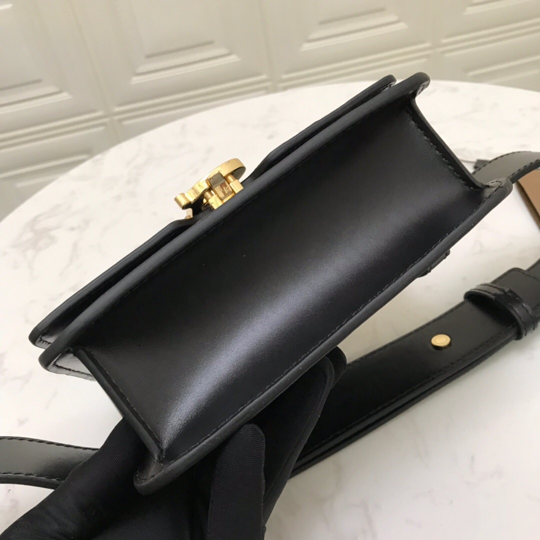 80122051 Belted Leather TB Bag, BURBERRY BAGS