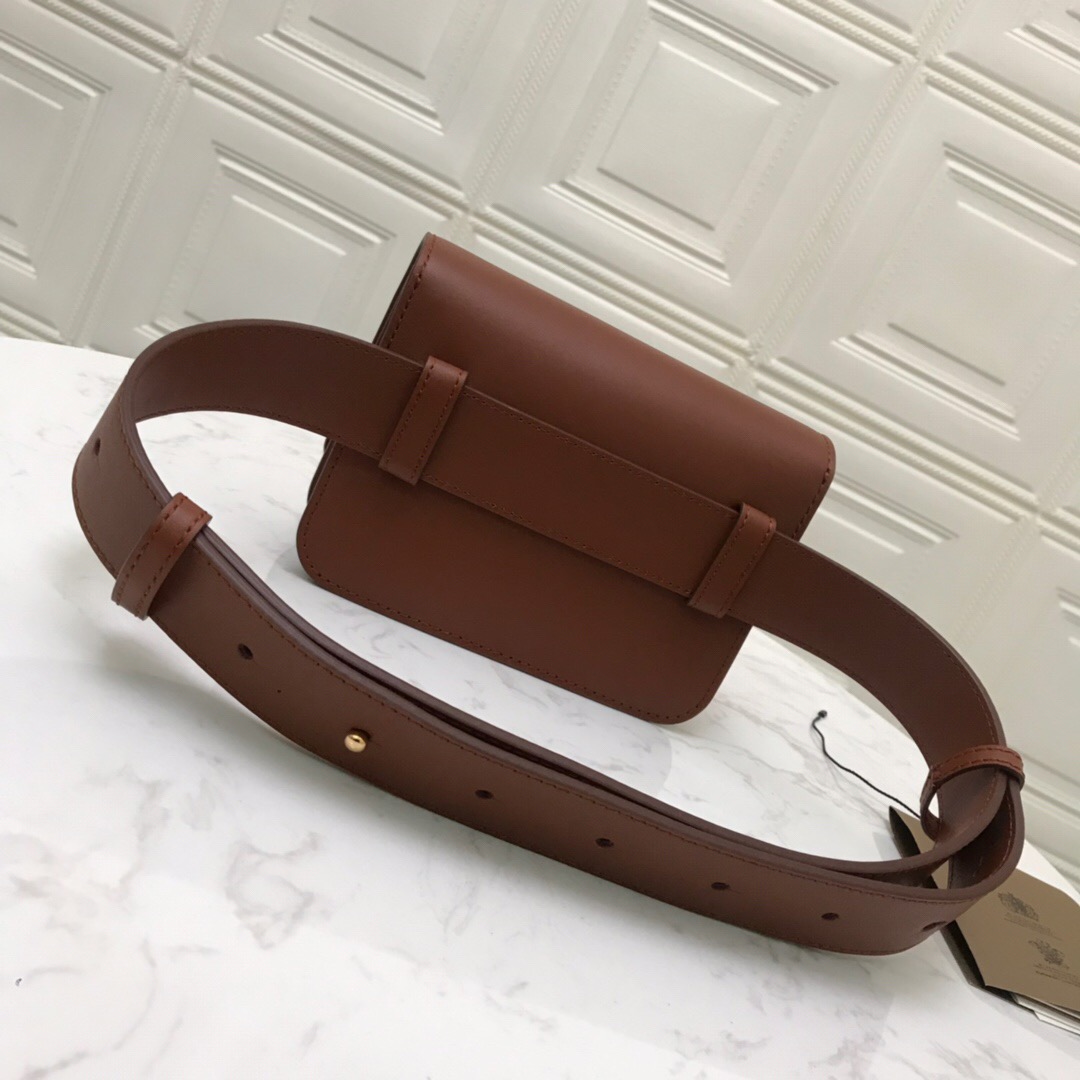 80122051 Belted Leather TB Bag, BURBERRY BAGS