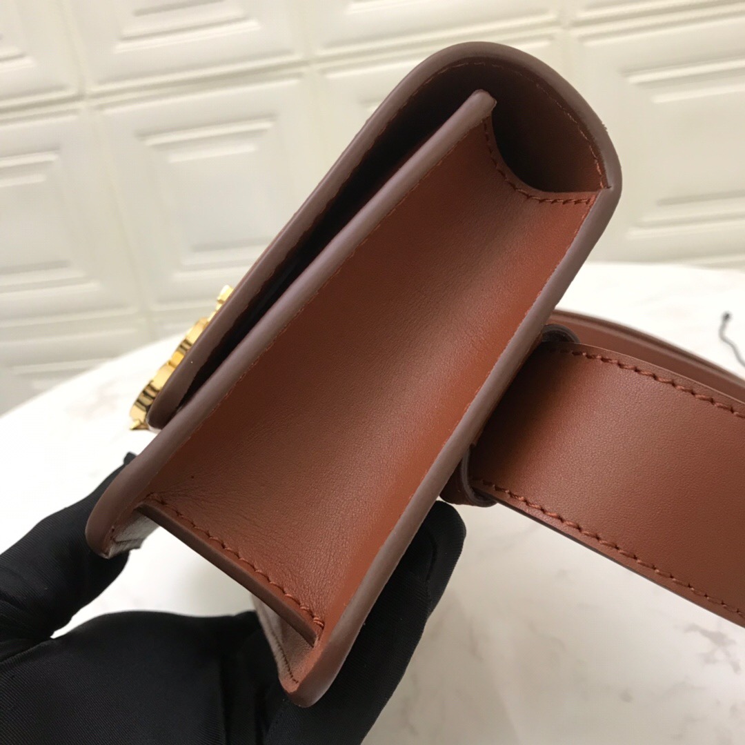 80122051 Belted Leather TB Bag, BURBERRY BAGS