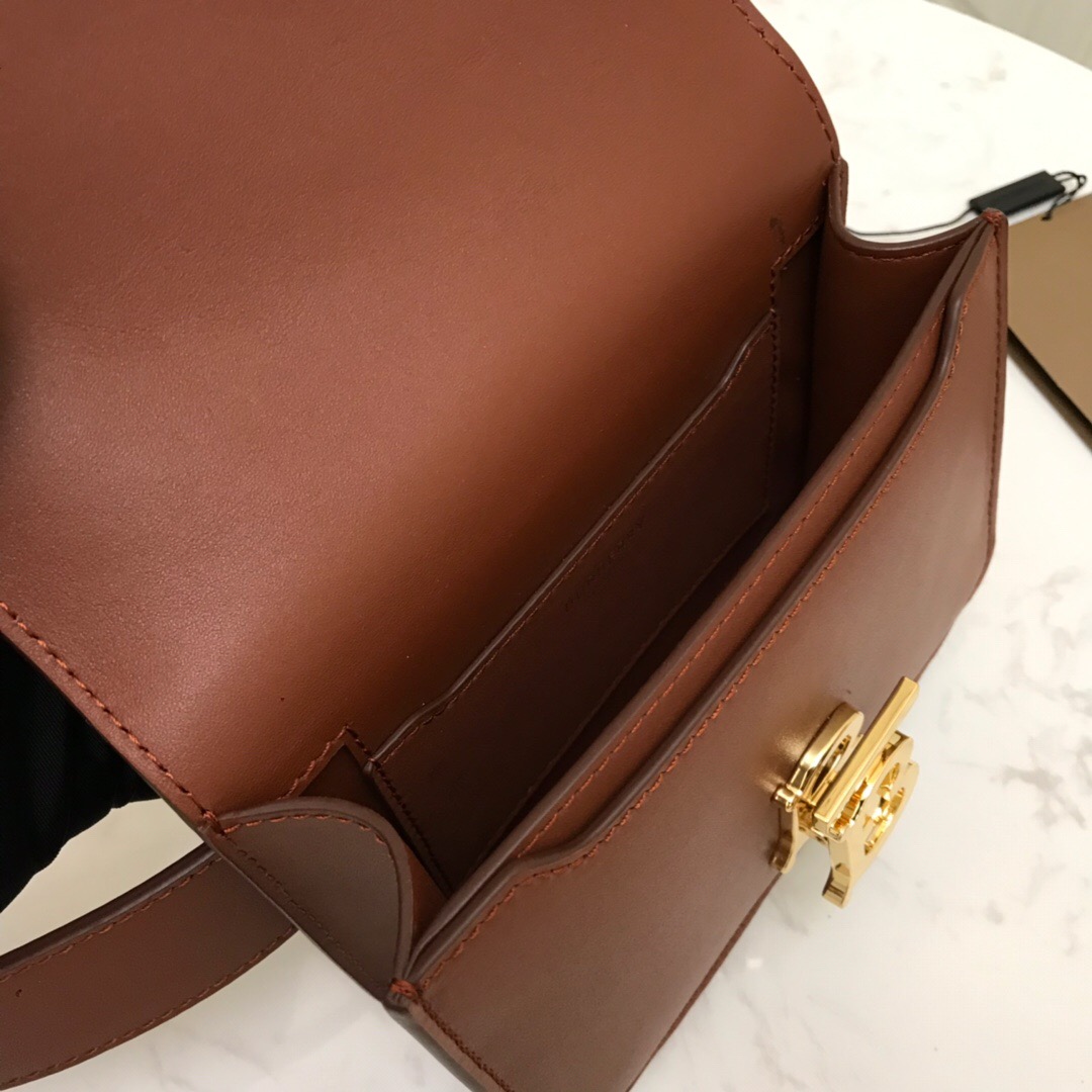 80122051 Belted Leather TB Bag, BURBERRY BAGS