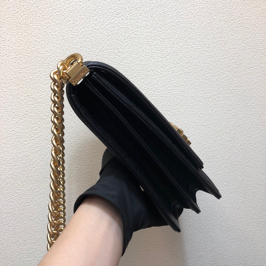  AS0130, BOY CHANEL Handbag, CALFSKIN / CAVIAR