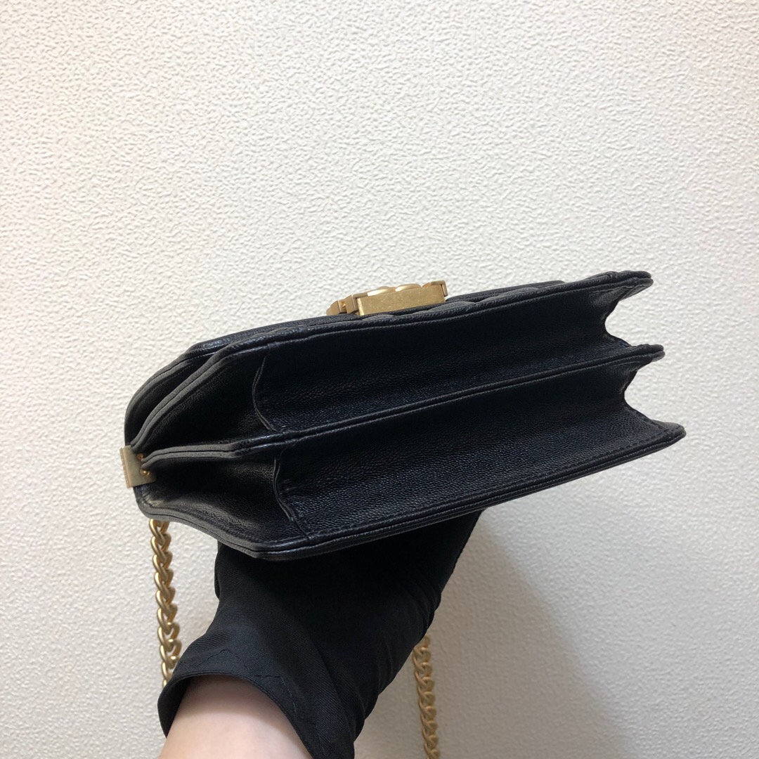  AS0130, BOY CHANEL Handbag, CALFSKIN / CAVIAR
