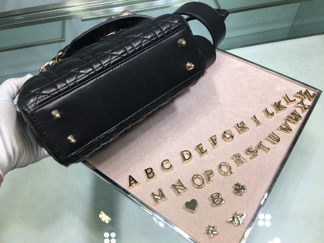 M0538O MY ABCDIOR LAMBSKIN BAG, DIOR HANDBAG