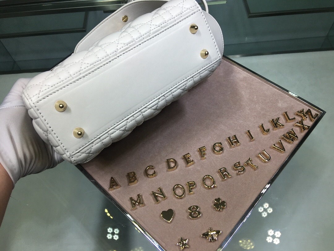 M0538O MY ABCDIOR LAMBSKIN BAG, DIOR HANDBAG