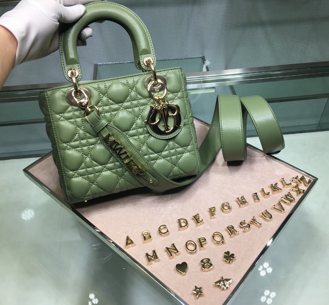 M0538O MY ABCDIOR LAMBSKIN BAG, DIOR HANDBAG