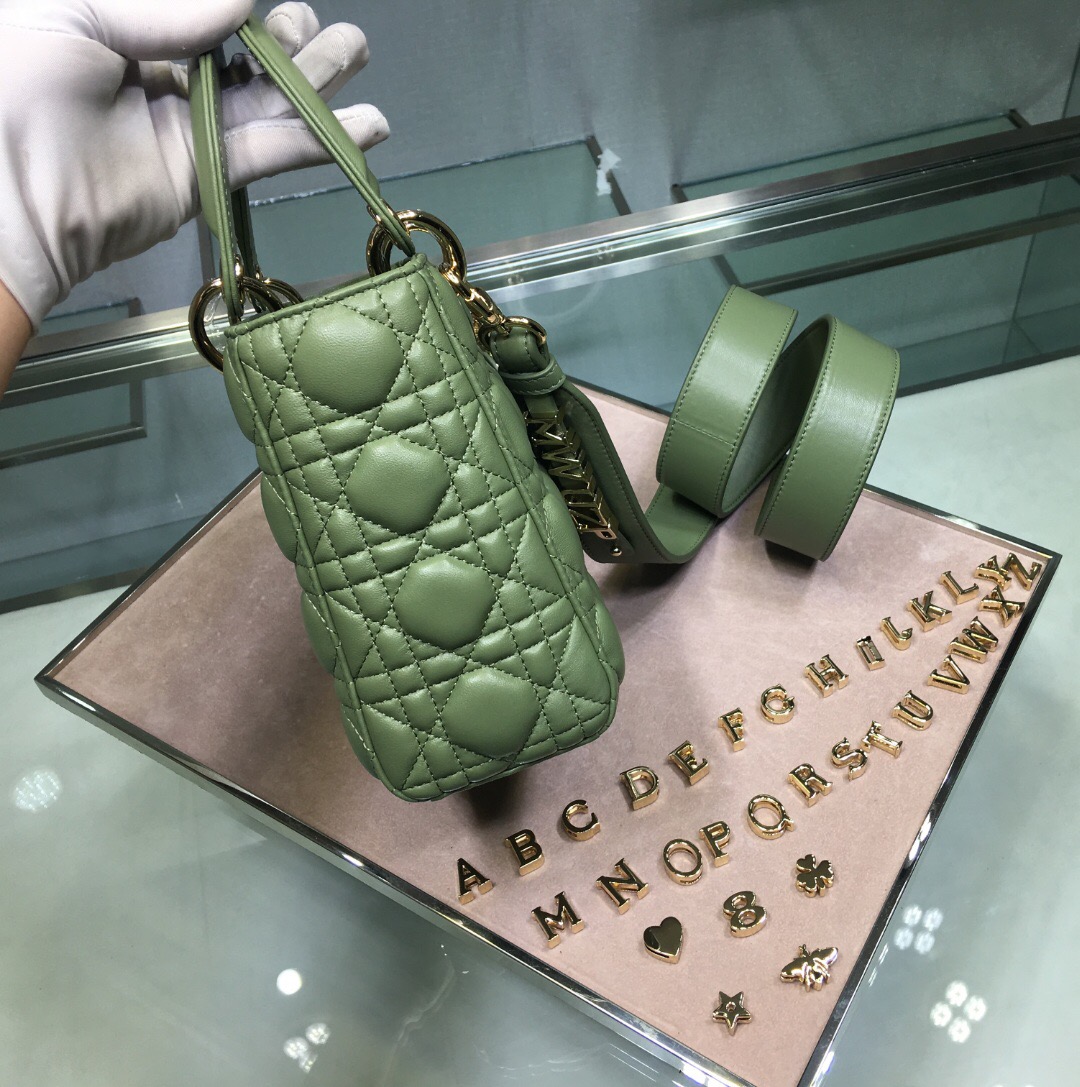 M0538O MY ABCDIOR LAMBSKIN BAG, DIOR HANDBAG