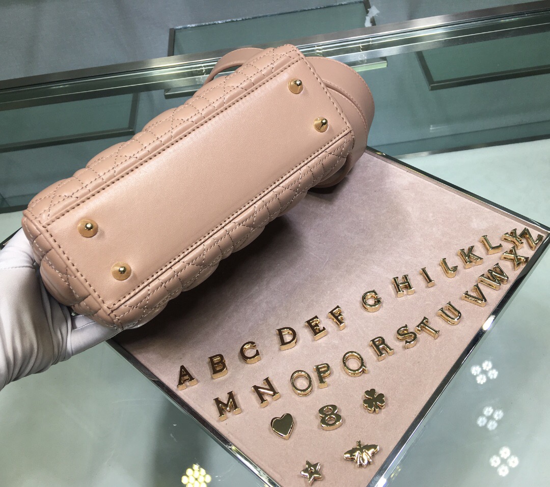 M0538O MY ABCDIOR LAMBSKIN BAG, DIOR HANDBAG