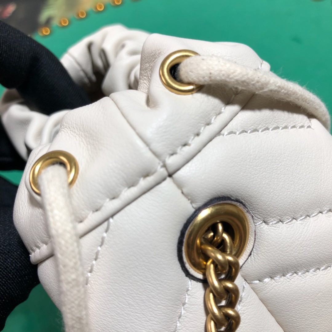 575163 GG Marmont mini bucket bag, Women's Mini Bags
