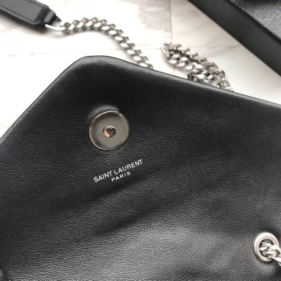 494699 LOULOU SMALL IN MATELASSÉ “Y” LEATHER, YSL SAINT LAURENT