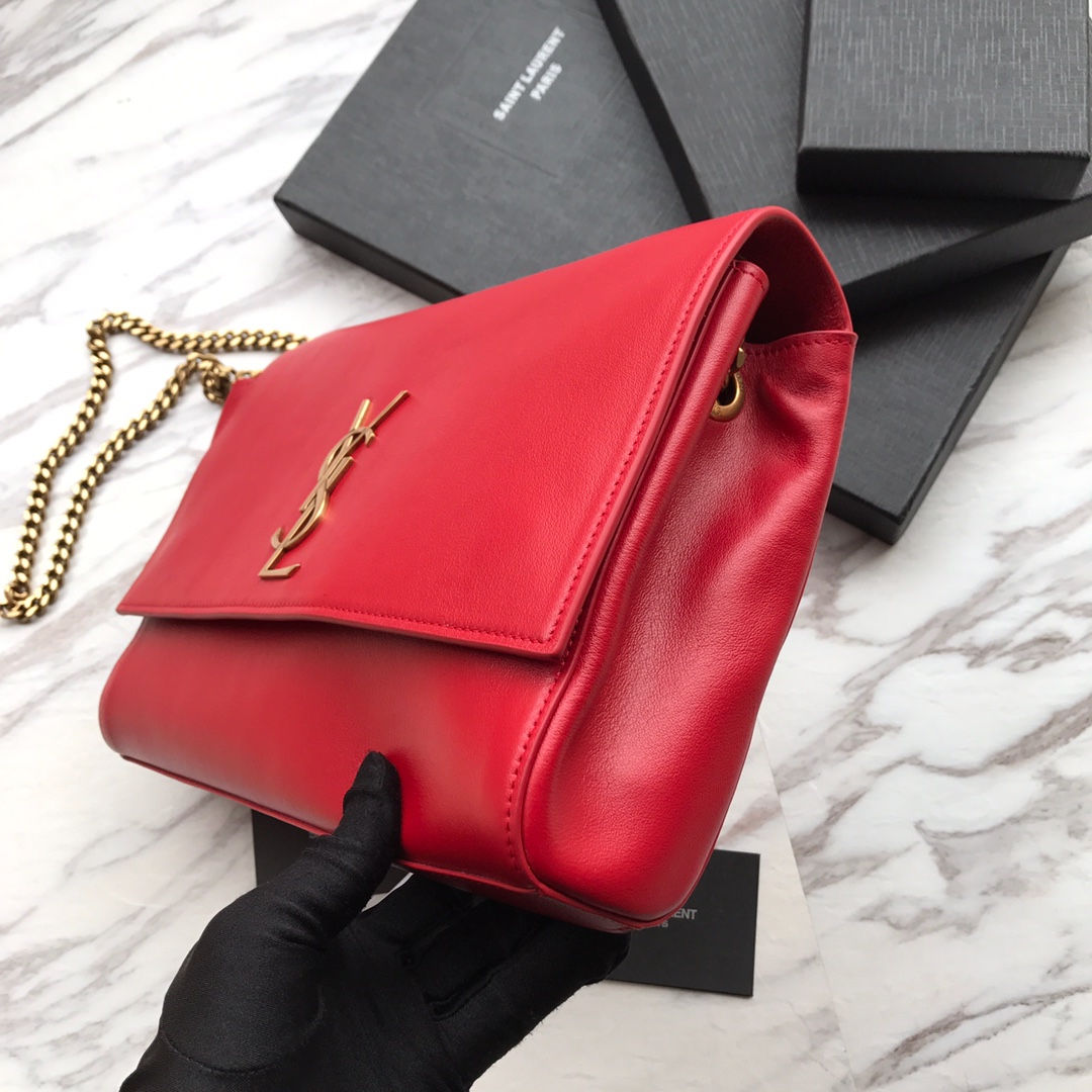 5538040UD7W6805 KATE MEDIUM REVERSIBLE IN SUEDE AND SMOOTH LEATHER, YSL Saint Laurent