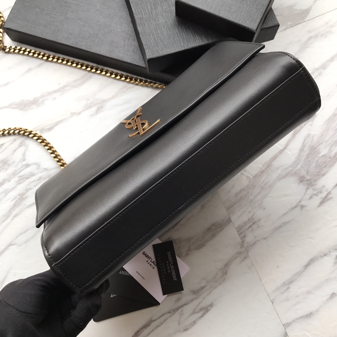 5538040UD7W6805 KATE MEDIUM REVERSIBLE IN SUEDE AND SMOOTH LEATHER, YSL Saint Laurent