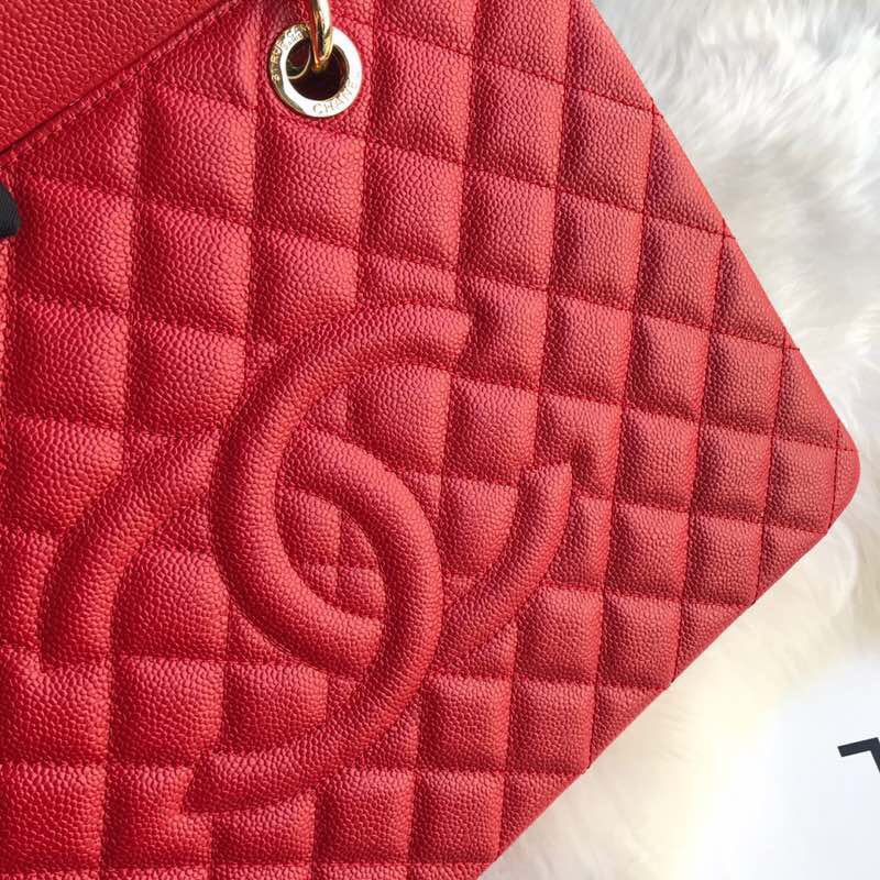 Chanel grand shopping tote, Grained Calfskin, A50995