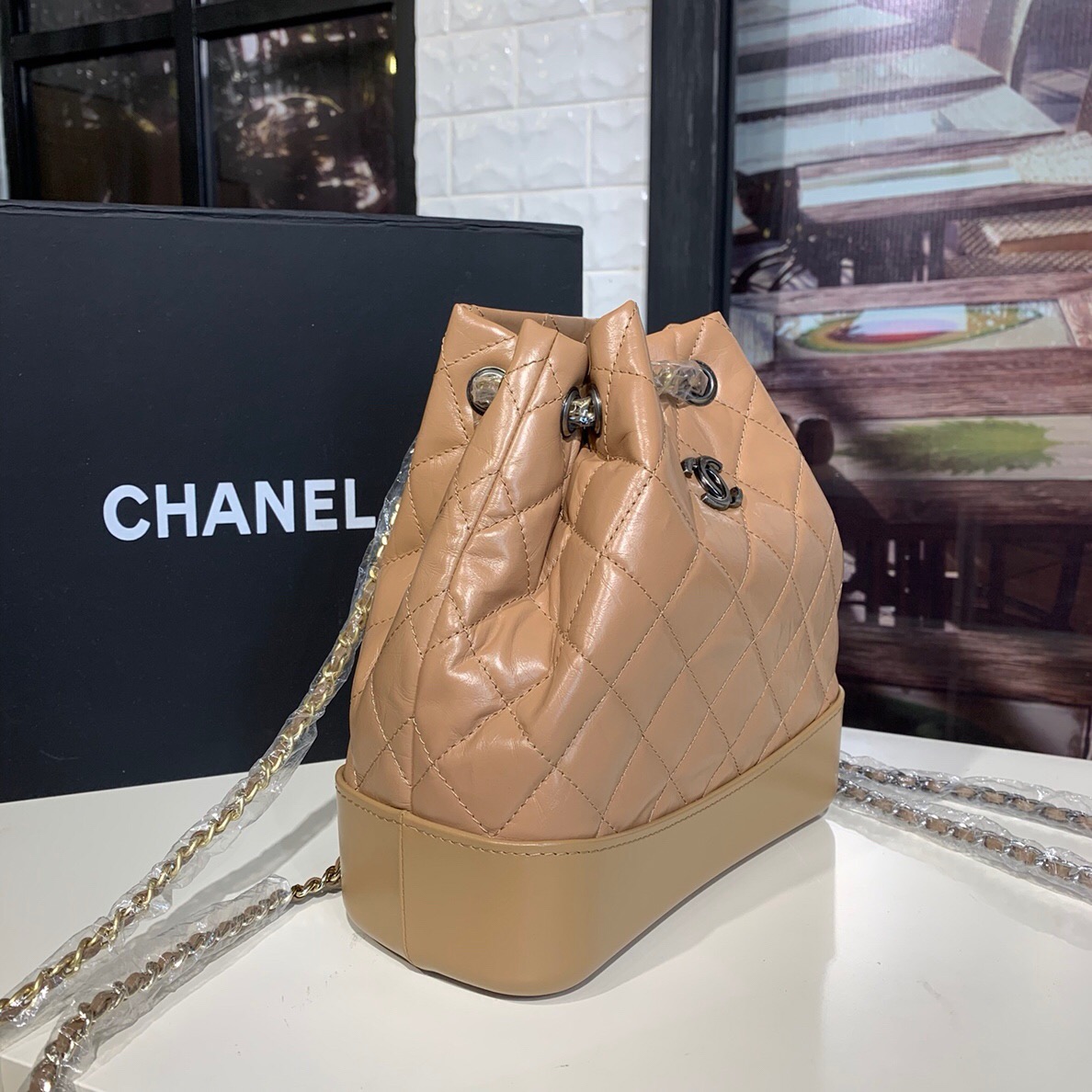 A94485, chanel's gabrielle small backpack