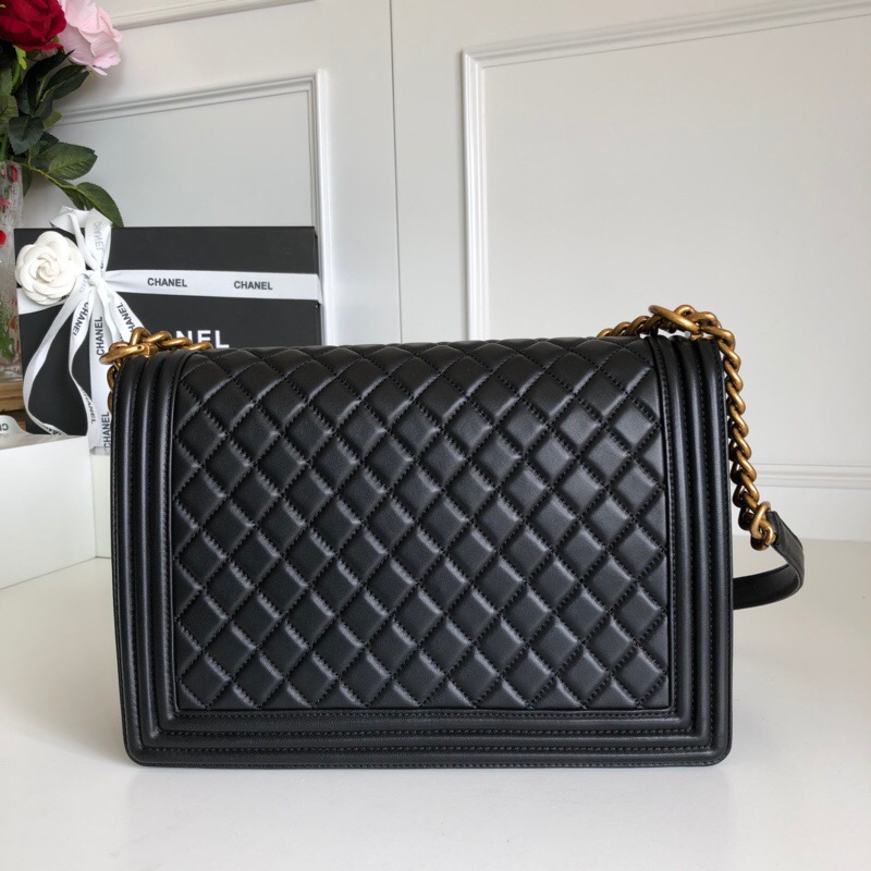 large boy chanel handbag, 30cm