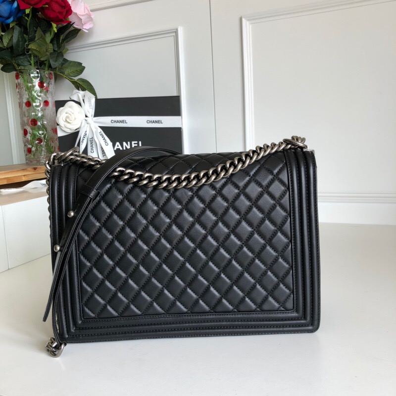 large boy chanel handbag, 30cm
