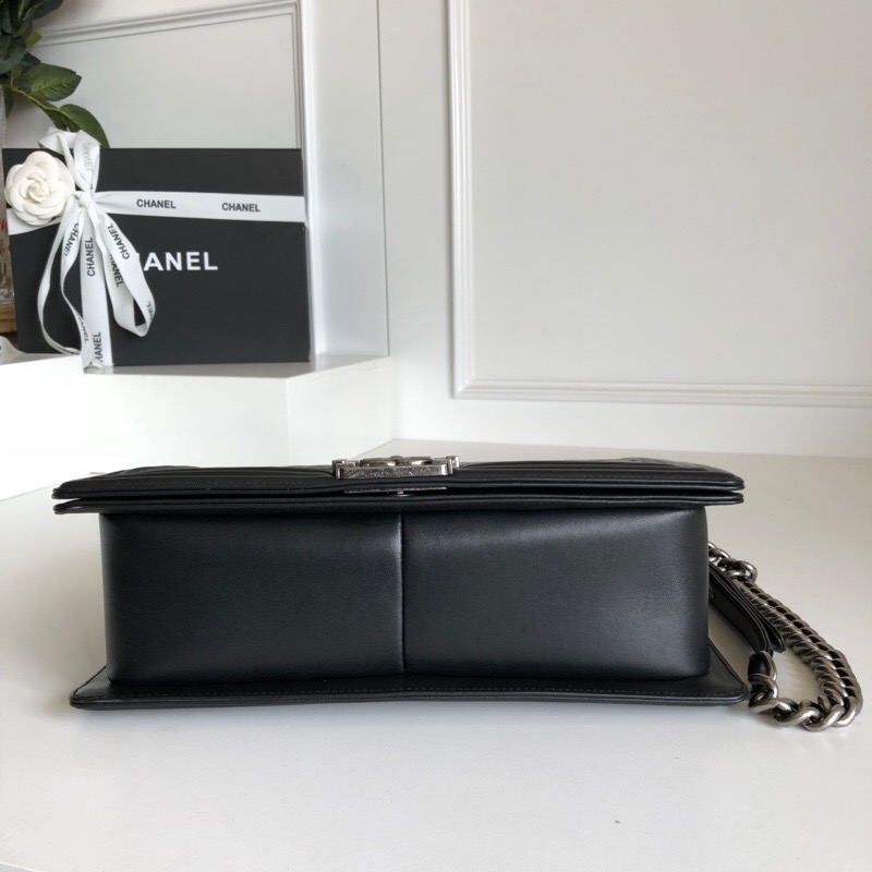 large boy chanel handbag, 30cm