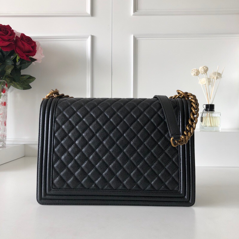 large boy chanel handbag, 30cm