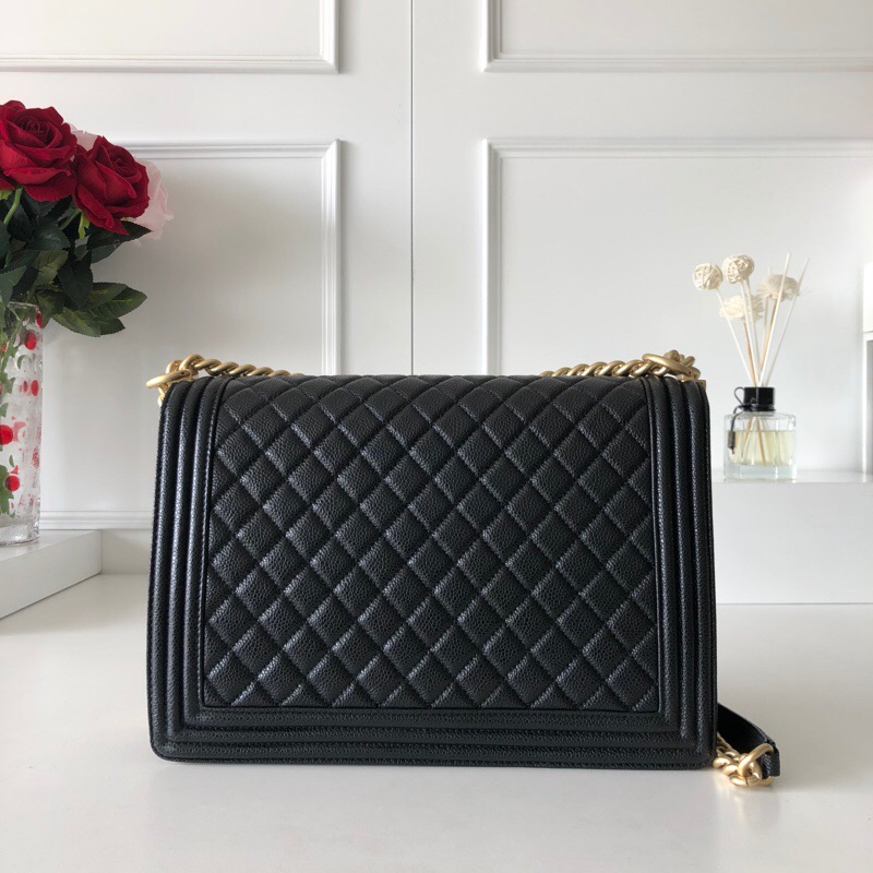 large boy chanel handbag, 30cm