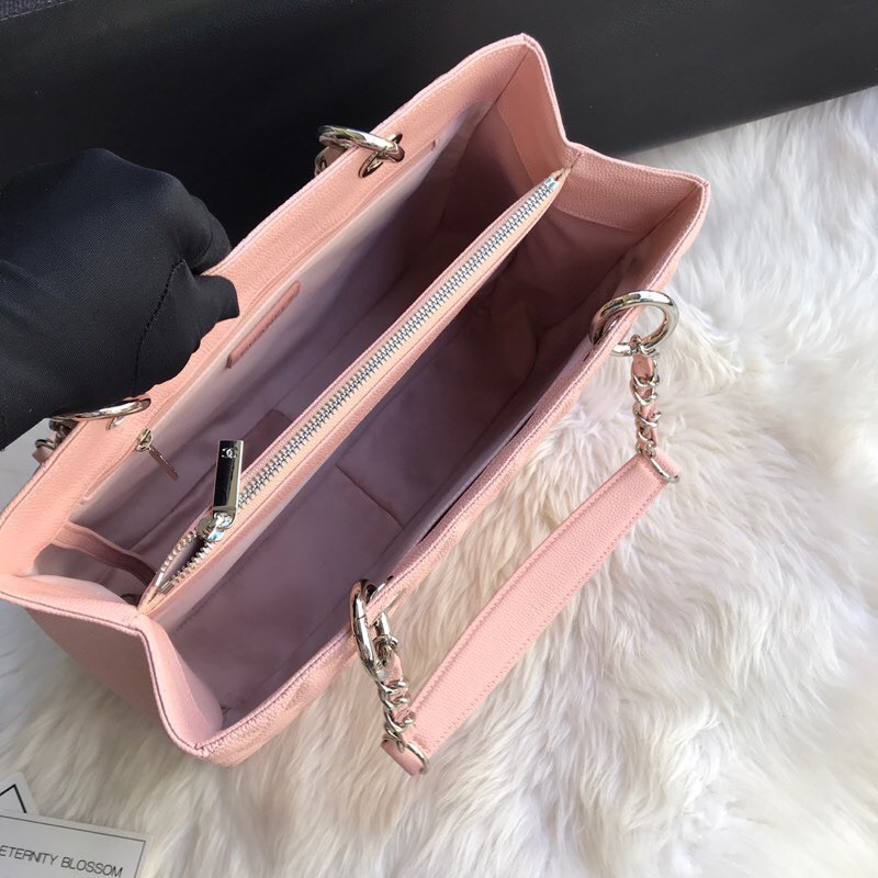 Chanel grand shopping tote, Grained Calfskin, A50995
