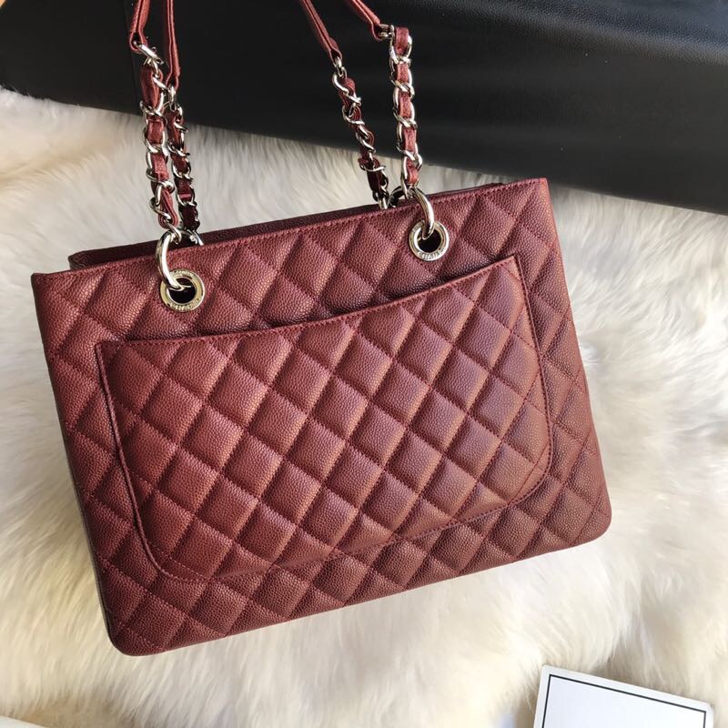Chanel grand shopping tote, Grained Calfskin, A50995