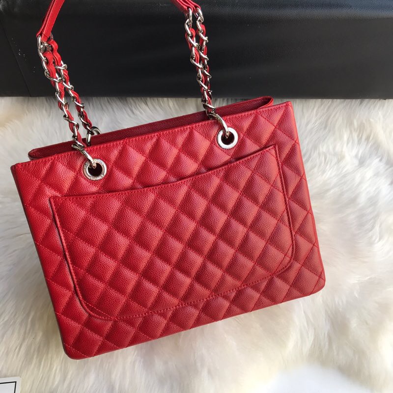 Chanel grand shopping tote, Grained Calfskin, A50995