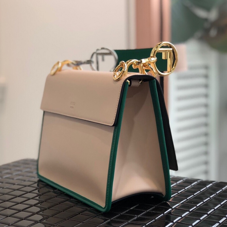 KAN I F, leather bag, Fendi Shoulder Bag