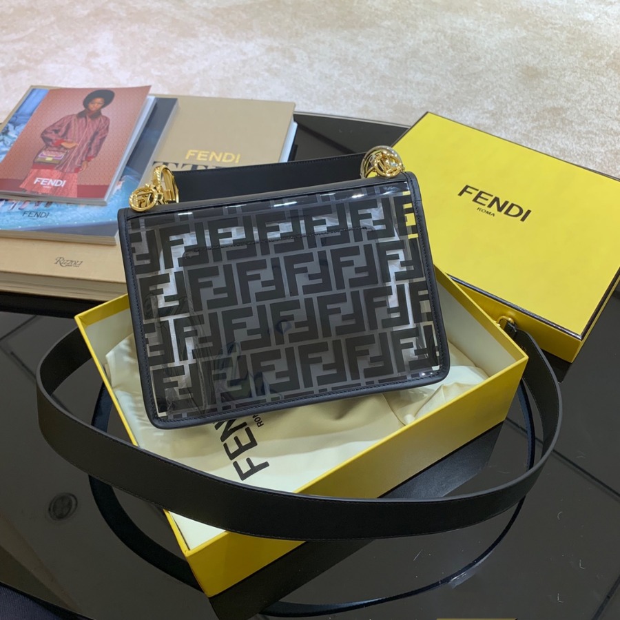 KAN I F, Bag in PU, Fendi Shoulder Bag