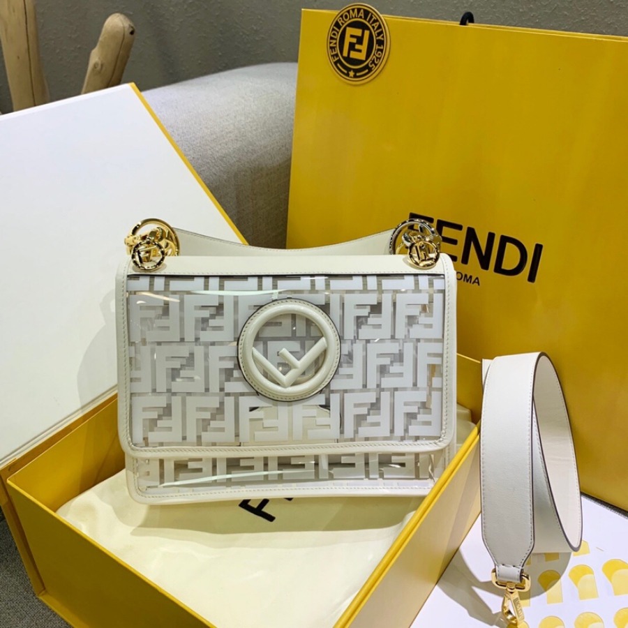 KAN I F, Bag in PU, Fendi Shoulder Bag