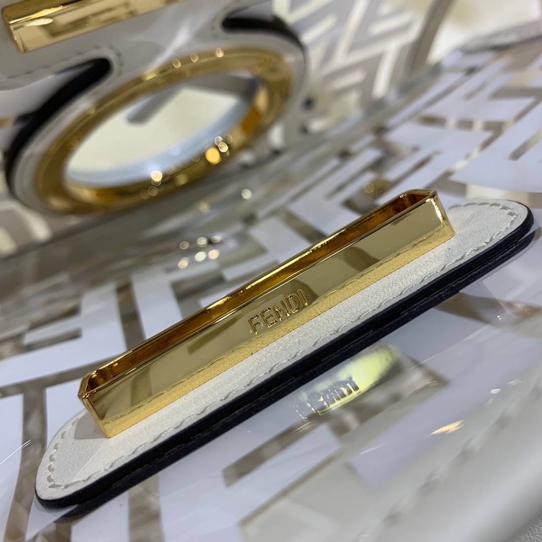 KAN I F SMALL, PU mini-bag, Fendi Shoulder Bag