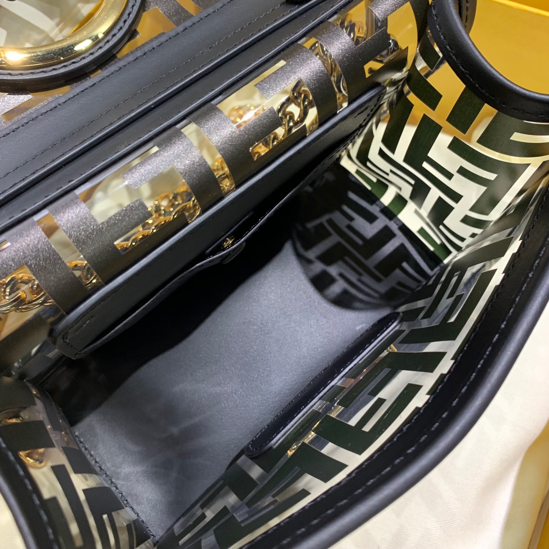 KAN I F SMALL, PU mini-bag, Fendi Shoulder Bag