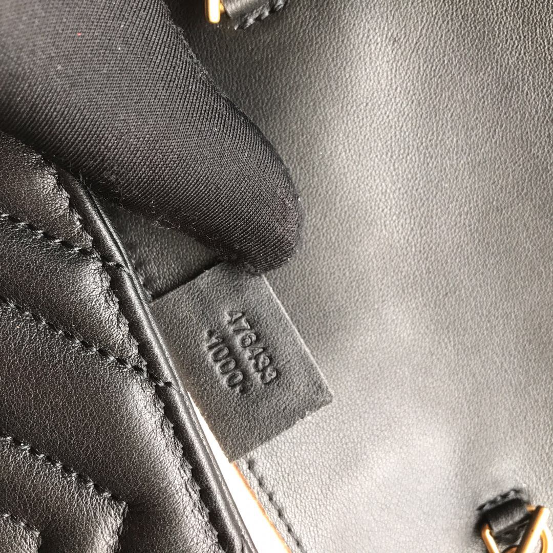 476433 GG Marmont matelassé leather super mini bag, Women's Mini Bags