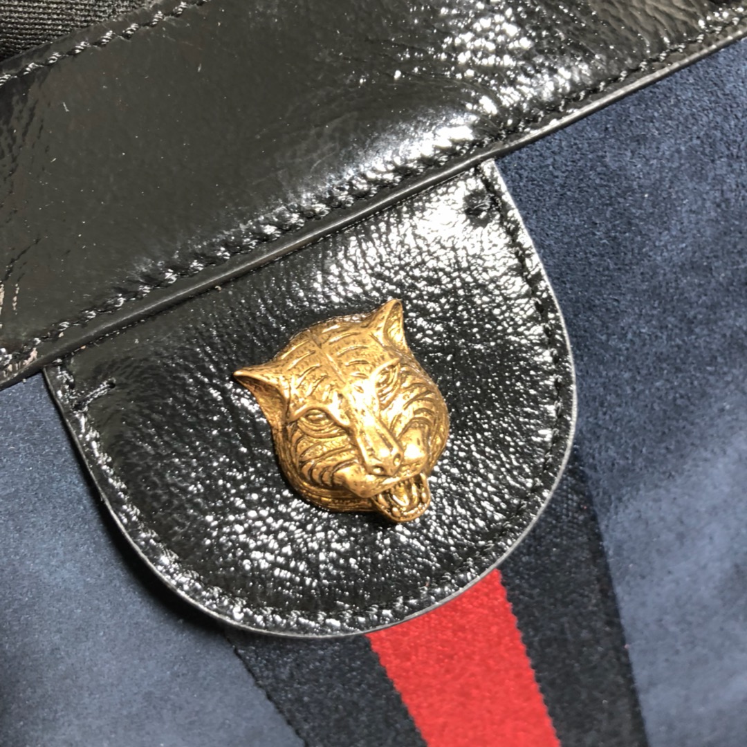 519335 Ophidia suede large tote, Gucci Handbags